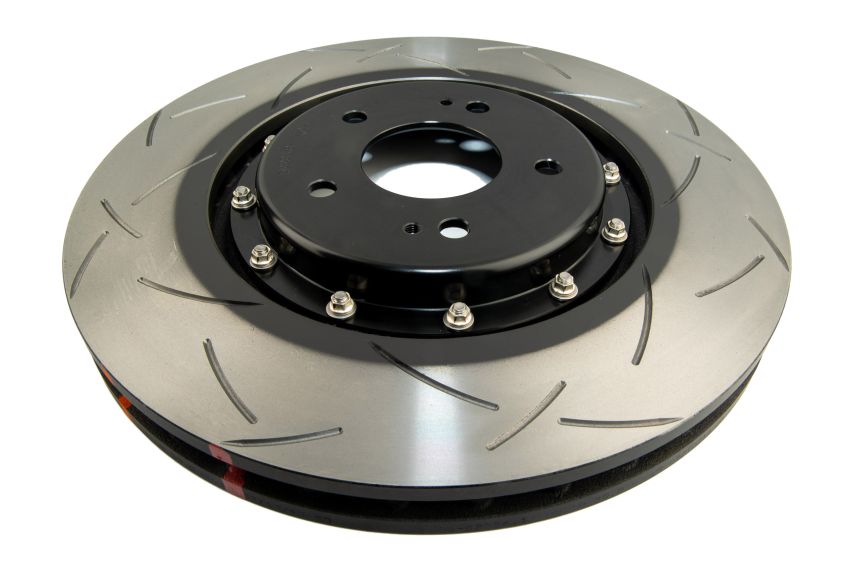 Disc Brakes Australia DBA52224V2BLKS Front 5000 Series T3 Brake Rotor