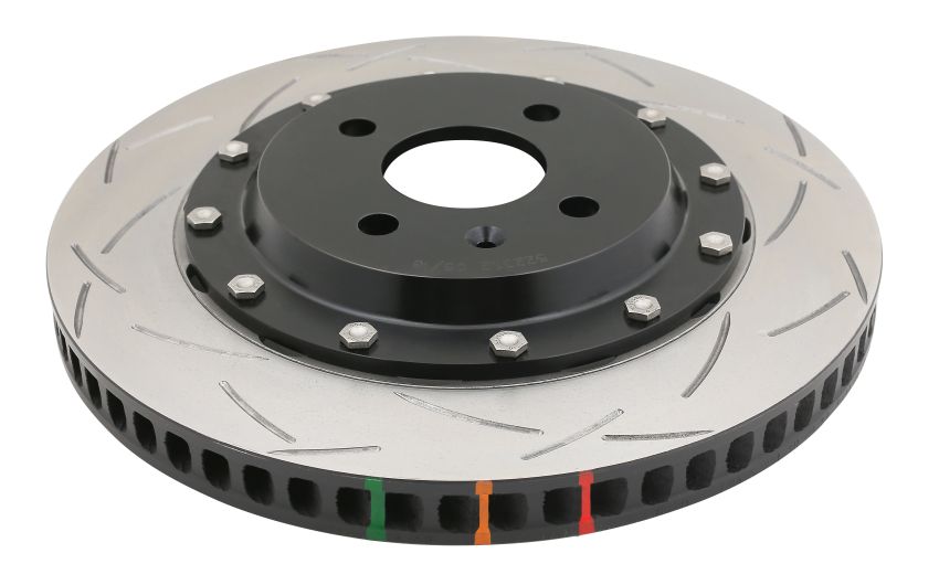 Disc Brakes Australia DBA52231BLKLS Front & Rear 5000 Series T3 Brake Rotor