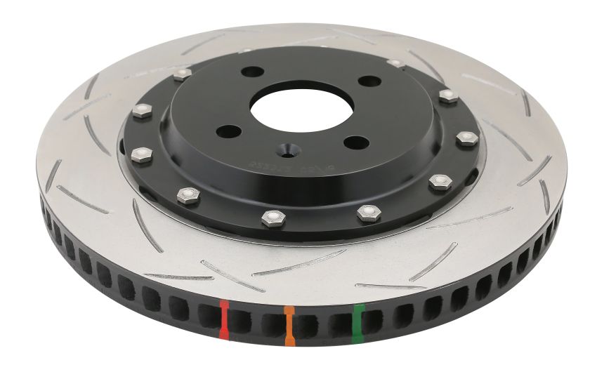 Disc Brakes Australia DBA52231BLKRS Front & Rear 5000 Series T3 Brake Rotor