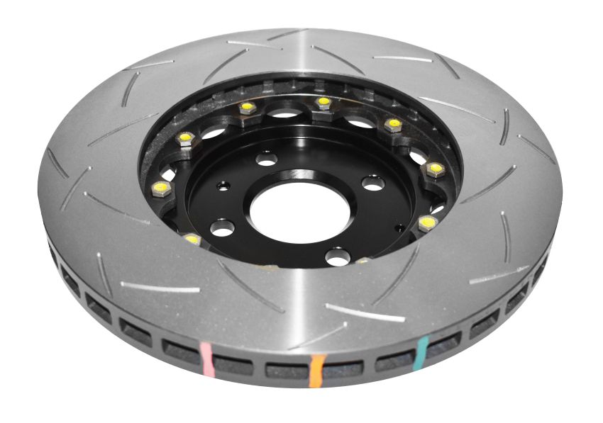 Disc Brakes Australia DBA52358BLKS Front & Rear 5000 Series T3 Brake Rotor