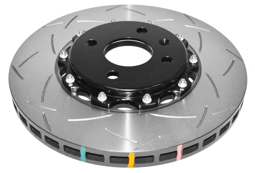 Disc Brakes Australia DBA52358BLKS Front & Rear 5000 Series T3 Brake Rotor