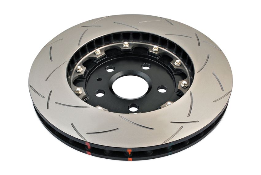Disc Brakes Australia DBA52604BLKS Front 5000 Series T3 Brake Rotor