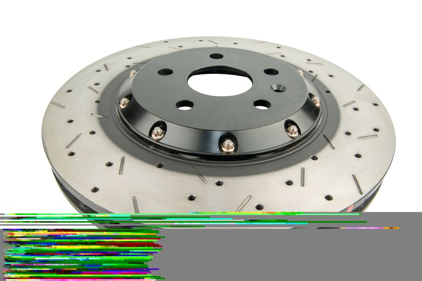 Disc Brakes Australia DBA52604BLKXS Front 5000 Series XS Brake Rotor