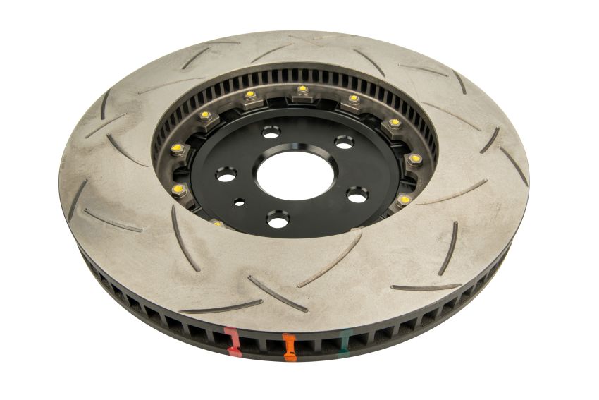 Disc Brakes Australia DBA52608BLKLS Front 5000 Series T3 Brake Rotor
