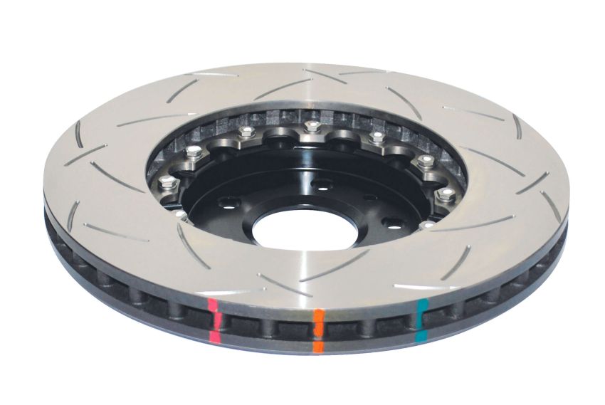 Disc Brakes Australia DBA52762BLKS Front 5000 Series T3 Brake Rotor