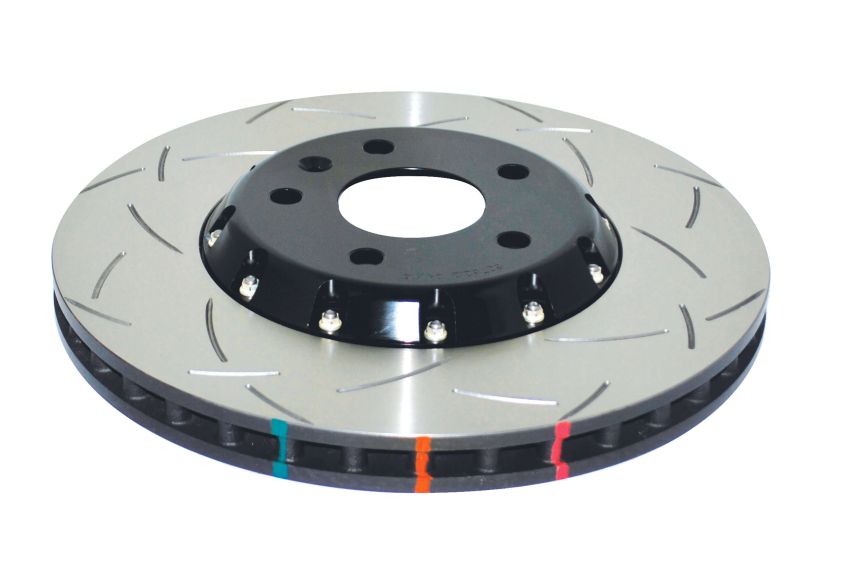 Disc Brakes Australia DBA52762BLKS Front 5000 Series T3 Brake Rotor