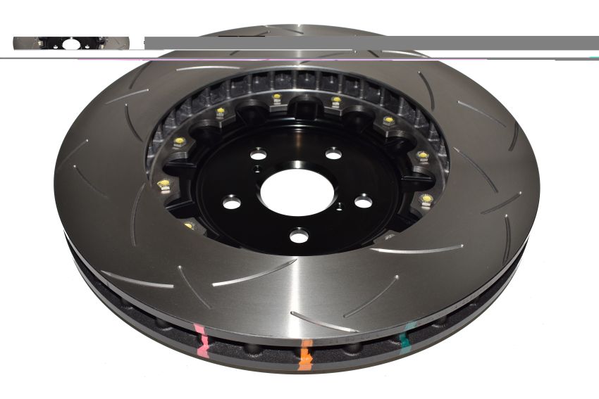 Disc Brakes Australia DBA52788BLKS Front 5000 Series T3 Brake Rotor