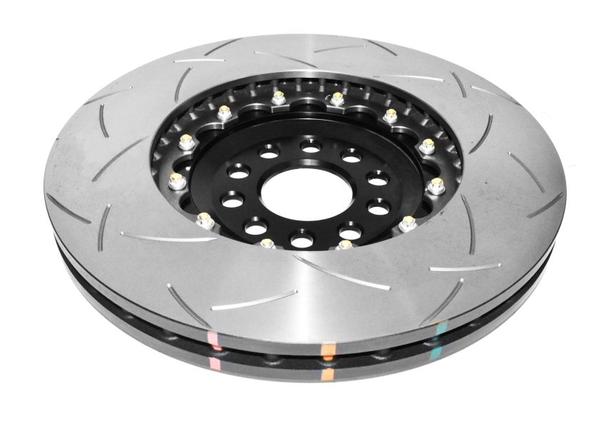 Disc Brakes Australia DBA52804BLKS Front 5000 Series T3 Brake Rotor