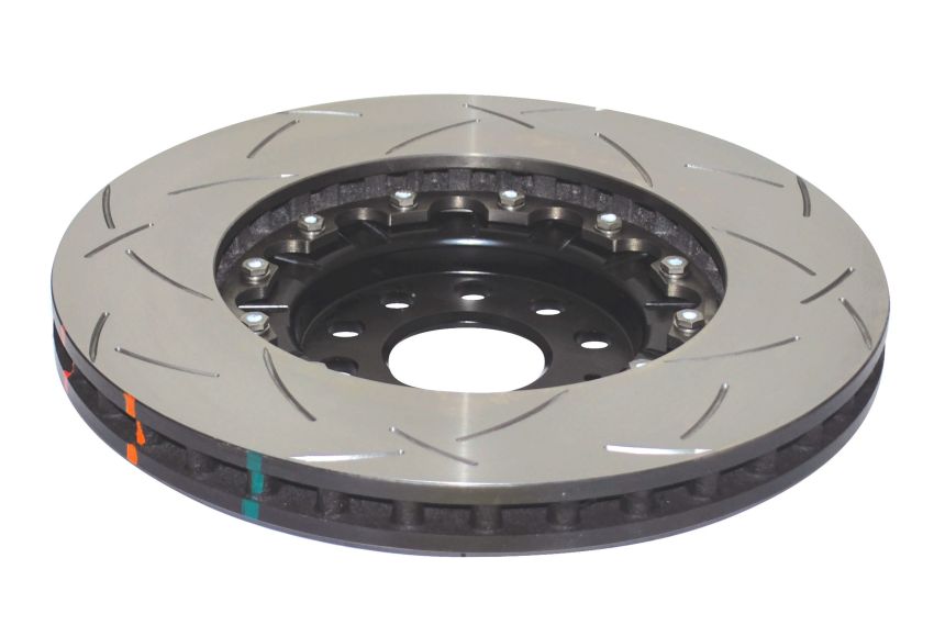 Disc Brakes Australia DBA52808BLKS Front 5000 Series T3 Brake Rotor