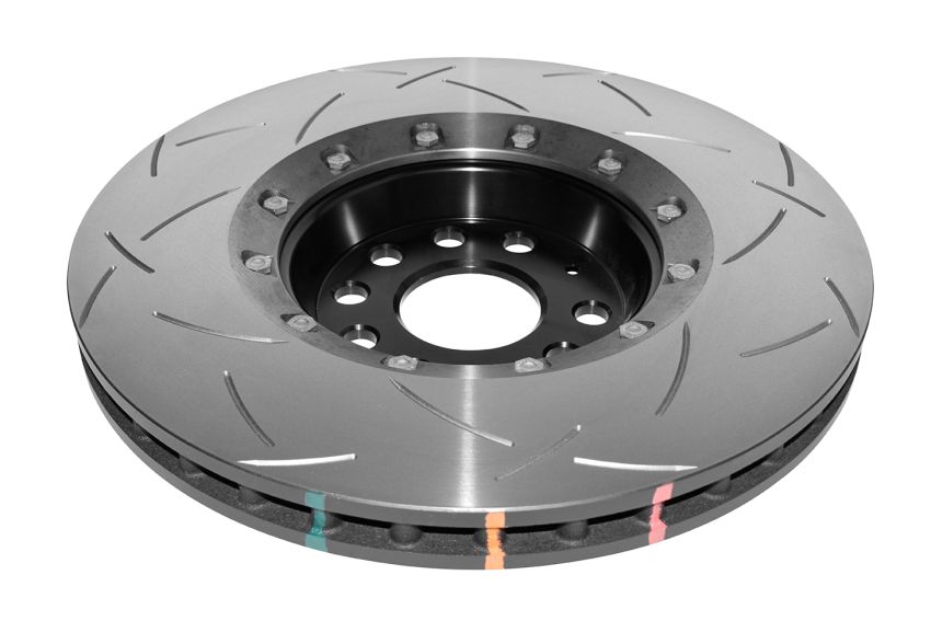 Disc Brakes Australia DBA52808V2BLKS Front 5000 Series T3 Brake Rotor