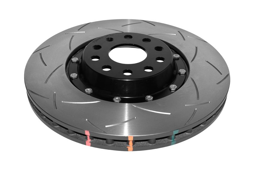 Disc Brakes Australia DBA52808V2BLKS Front 5000 Series T3 Brake Rotor