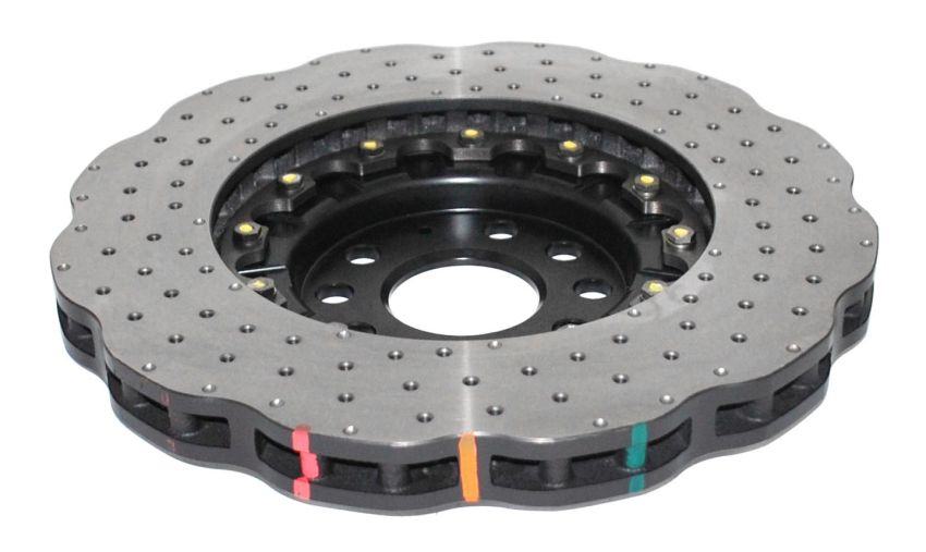 Disc Brakes Australia DBA52808WBLKXD 5000 Series XD Brake Rotor