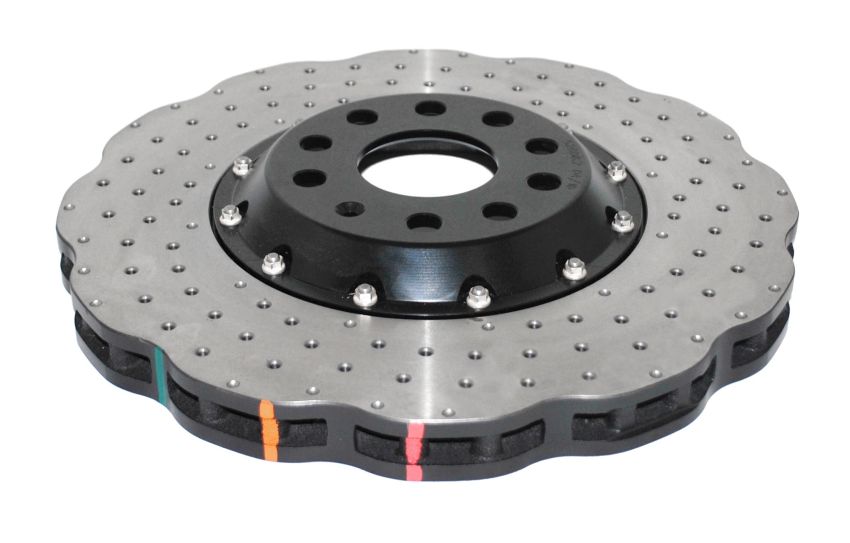 Disc Brakes Australia DBA52808WBLKXD 5000 Series XD Brake Rotor