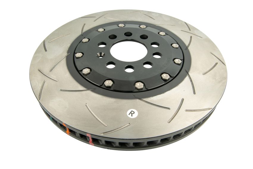 Disc Brakes Australia DBA52828BLKRS Front 5000 Series T3 Brake Rotor