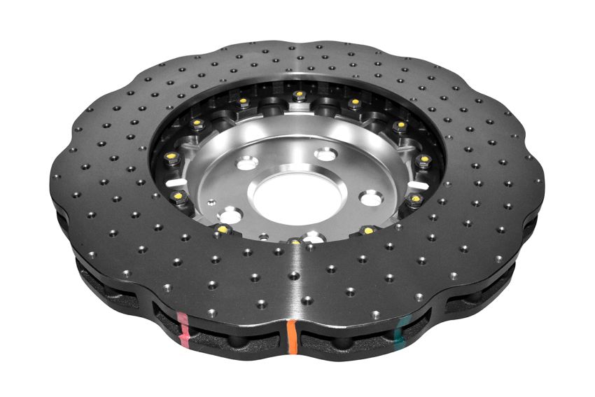 Disc Brakes Australia DBA52832WSLVXD Front 5000 Series XD Brake Rotor