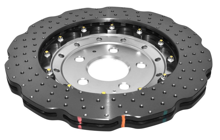 Disc Brakes Australia DBA52834WSLVXD Front 5000 Series XD Brake Rotor