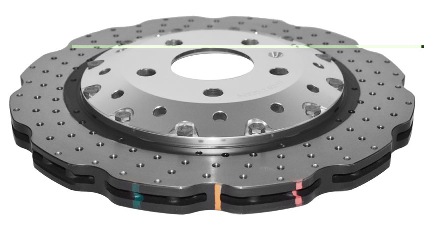 Disc Brakes Australia DBA52835WSLVXD Rear 5000 Series XD Brake Rotor