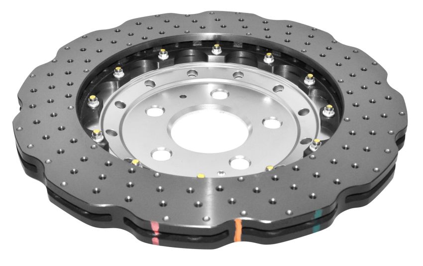 Disc Brakes Australia DBA52836WSLVXD Front 5000 Series XD Brake Rotor