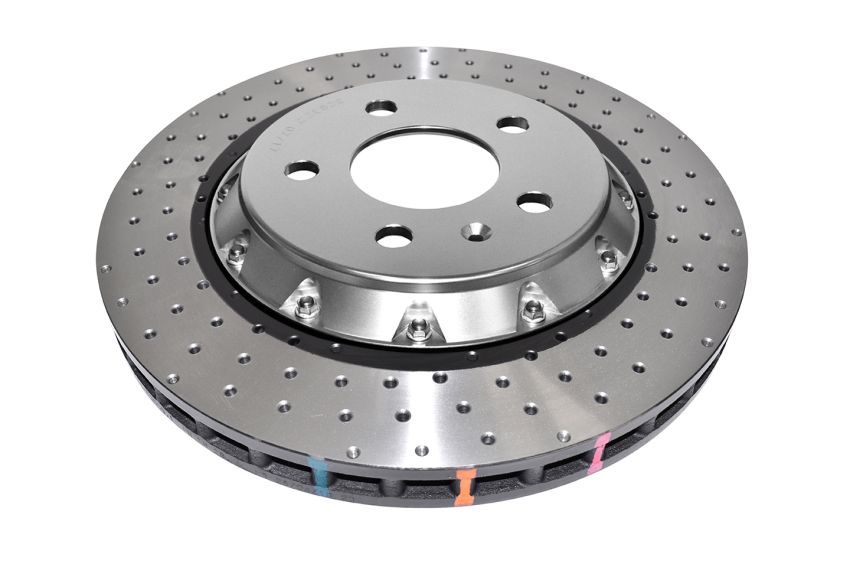 Disc Brakes Australia DBA52844SLVXD Front 5000 Series XD Brake Rotor