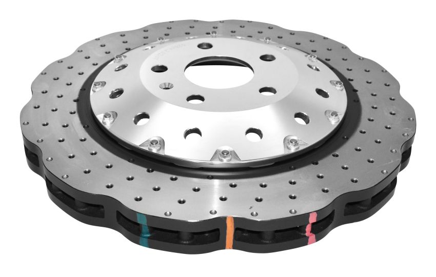 Disc Brakes Australia DBA52844WSLVXD Front 5000 Series XD Brake Rotor