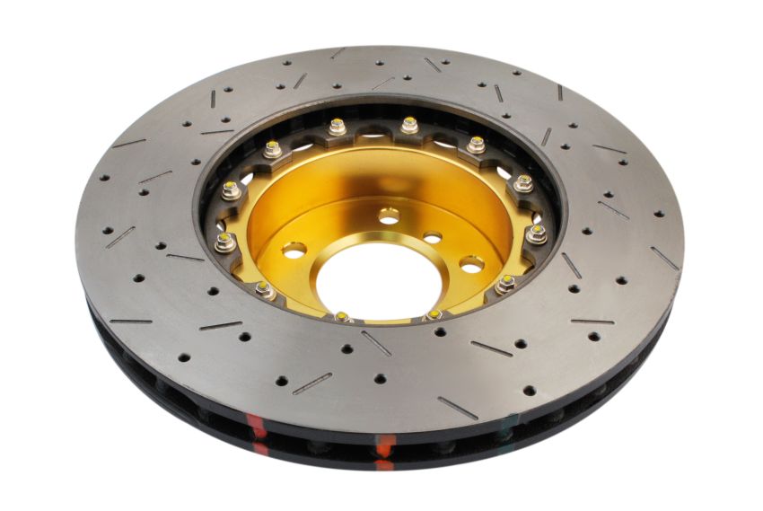 Disc Brakes Australia DBA52858GLDXS Front 5000 Series XS Brake Rotor