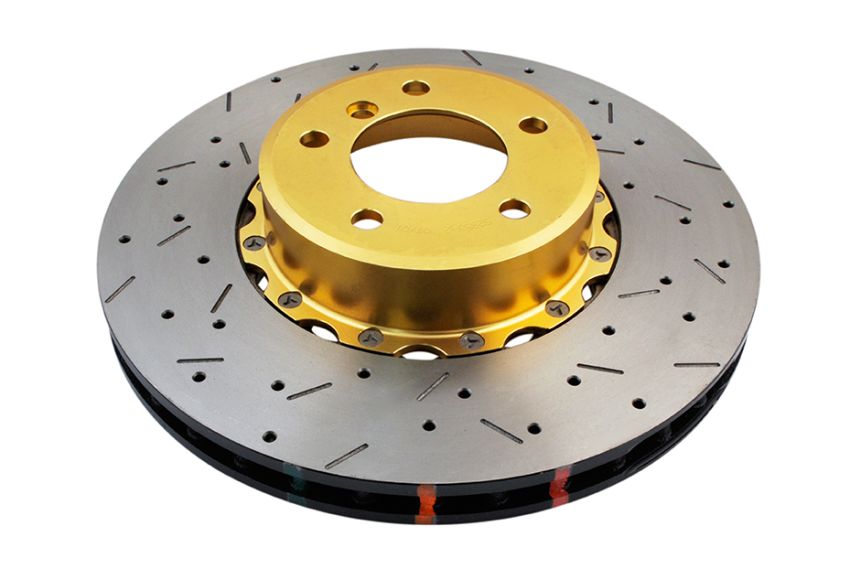 Disc Brakes Australia DBA52858GLDXS Front 5000 Series XS Brake Rotor