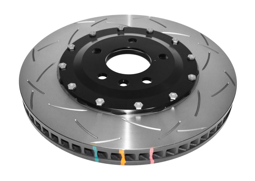 Disc Brakes Australia DBA52908BLKRS Front 5000 Series T3 Brake Rotor