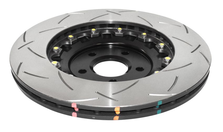 Disc Brakes Australia DBA52968BLKS Front 5000 Series T3 Brake Rotor