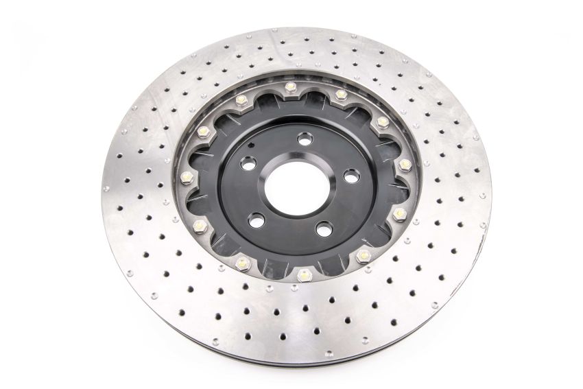 Disc Brakes Australia DBA52968BLKXD 5000 Series XD Brake Rotor