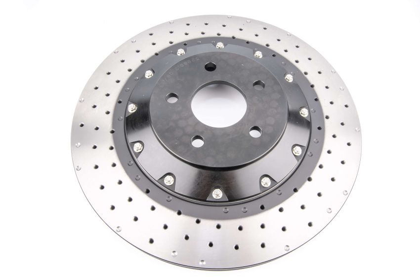 Disc Brakes Australia DBA52968BLKXD 5000 Series XD Brake Rotor