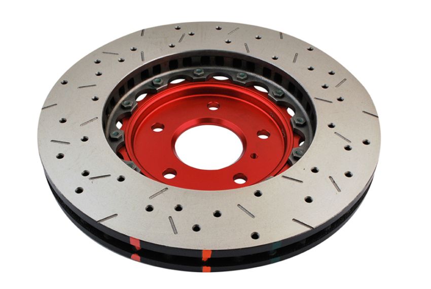Disc Brakes Australia DBA5600REDXS Front 5000 Series XS Brake Rotor