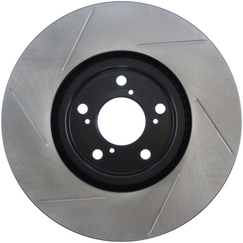 Stoptech 126.40071SL Power Slot 07-09 Acura MDX / 09-10 Honda Pilot Front Left Slotted Rotor