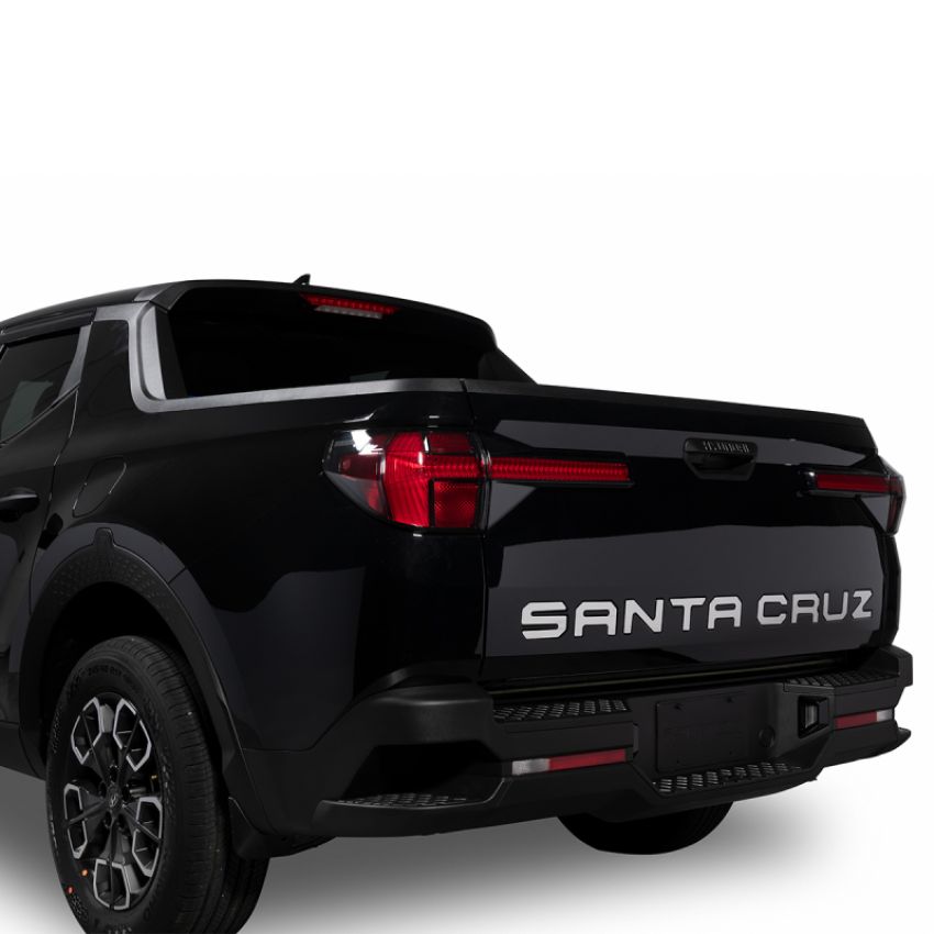 Putco 55550SC 22-23 Hyundai Santa Cruz Tailgate Letter Kit - Stainless Steel
