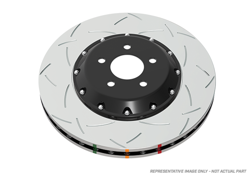 Disc Brakes Australia DBA52808V2SLVS Front 5000 Series T3 Brake Rotor