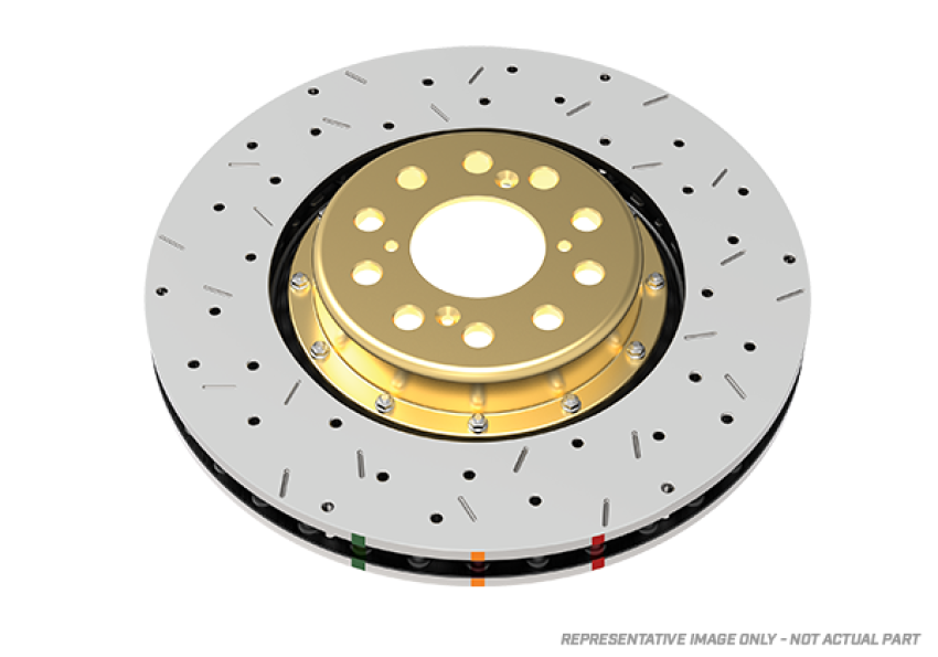 Disc Brakes Australia DBA52070BLKXSR Front 5000 Series XS Brake Rotor