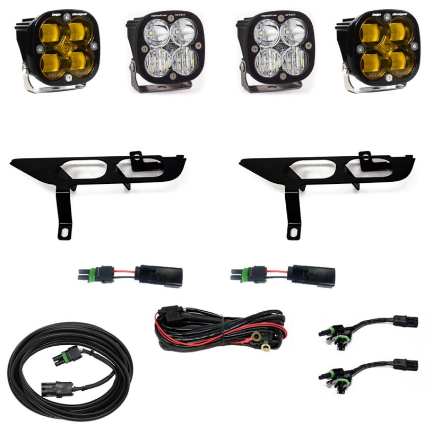 Baja Designs 447869 Squadron SAE/Sport Fog Pocket Light Kit