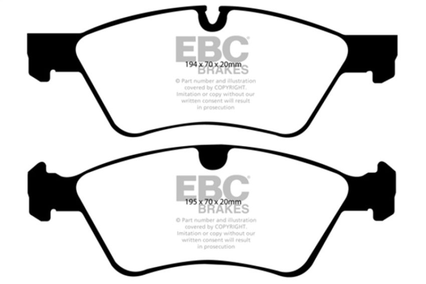 EBC Brakes DP31592C Redstuff Ceramic Low Dust Brake Pads
