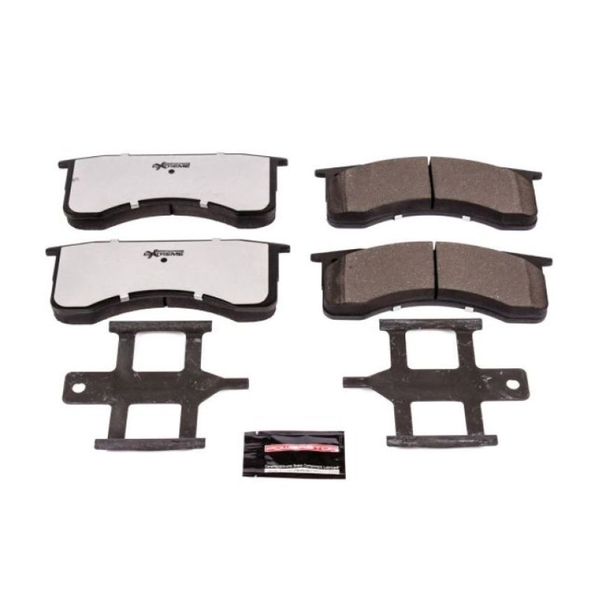 PowerStop Z36-769 PowerStop - Z36 Truck and SUV Carbon-Fiber Ceramic Brake Pads with Hardware Kit