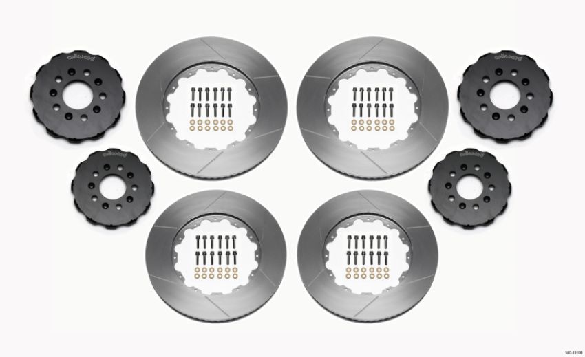 Wilwood 140-13106 Rotor Kit Front/Rear-Drilled 2005-2013 Aston Martin