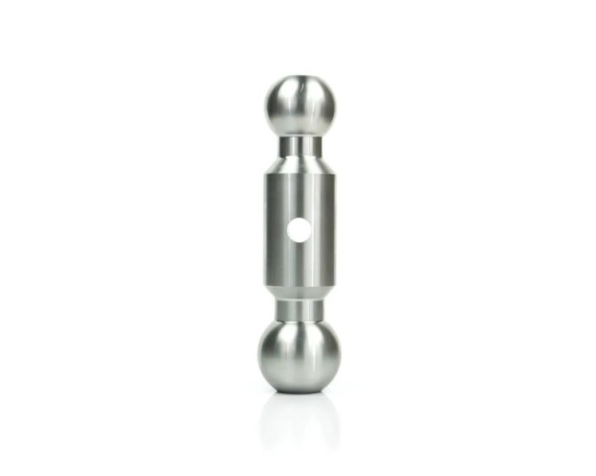Weigh Safe TB03 180 Hitch 1-7/8in x 2in Combo Ball (7.5K/10K GTWR) - Stainless Steel