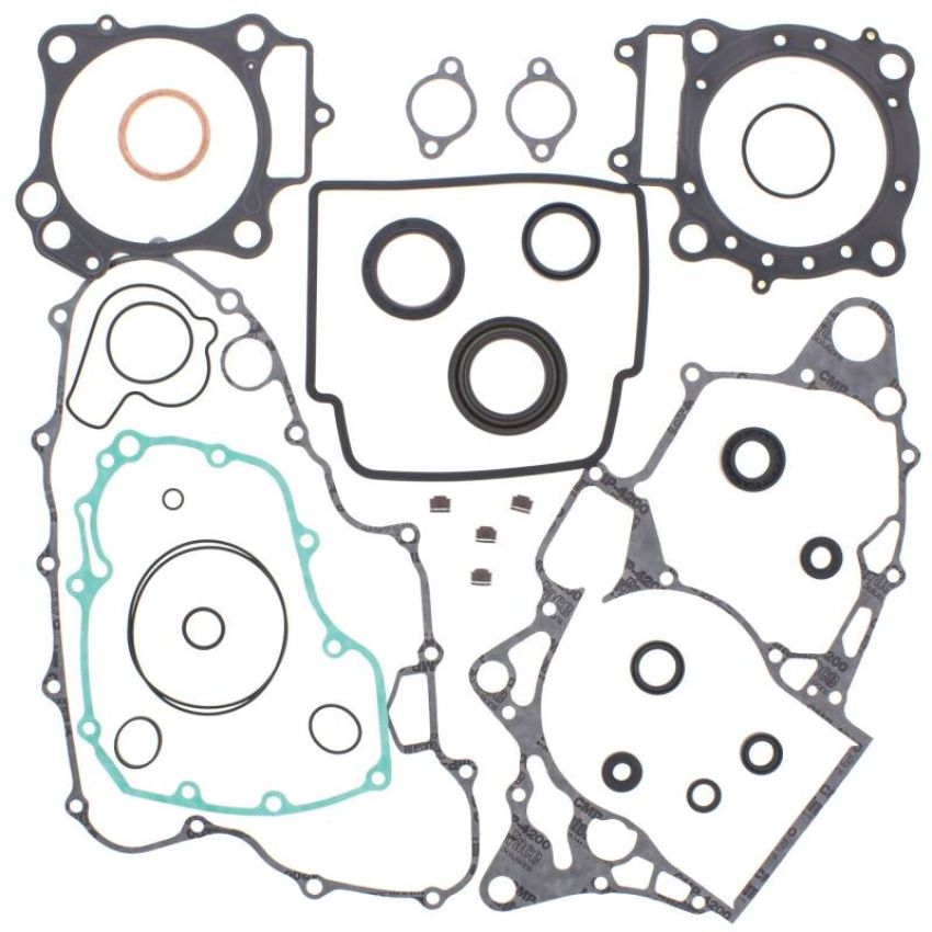 Vertex Pistons 811904 Vertex Gaskets 06-14 Honda TRX450ER Complete Gasket Kit w/ Oil Seals