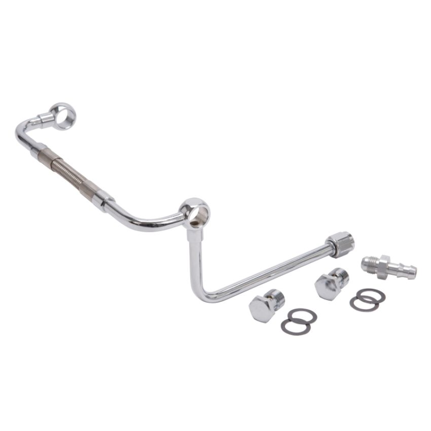 EDELBROCK EDE8132 Dual Feed Fuel Line Kit
