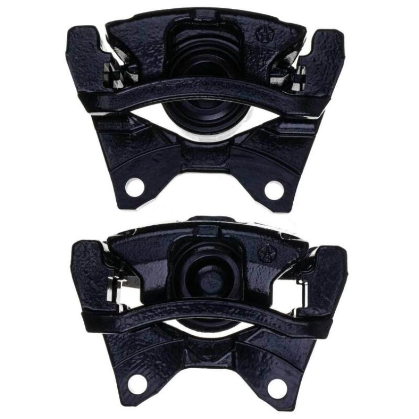 PowerStop S5046BLK Black Powder Coated Calipers