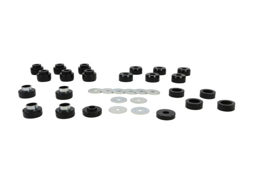 Whiteline W93541 1987-1995 Jeep Wrangler Body Mount Bushing Set