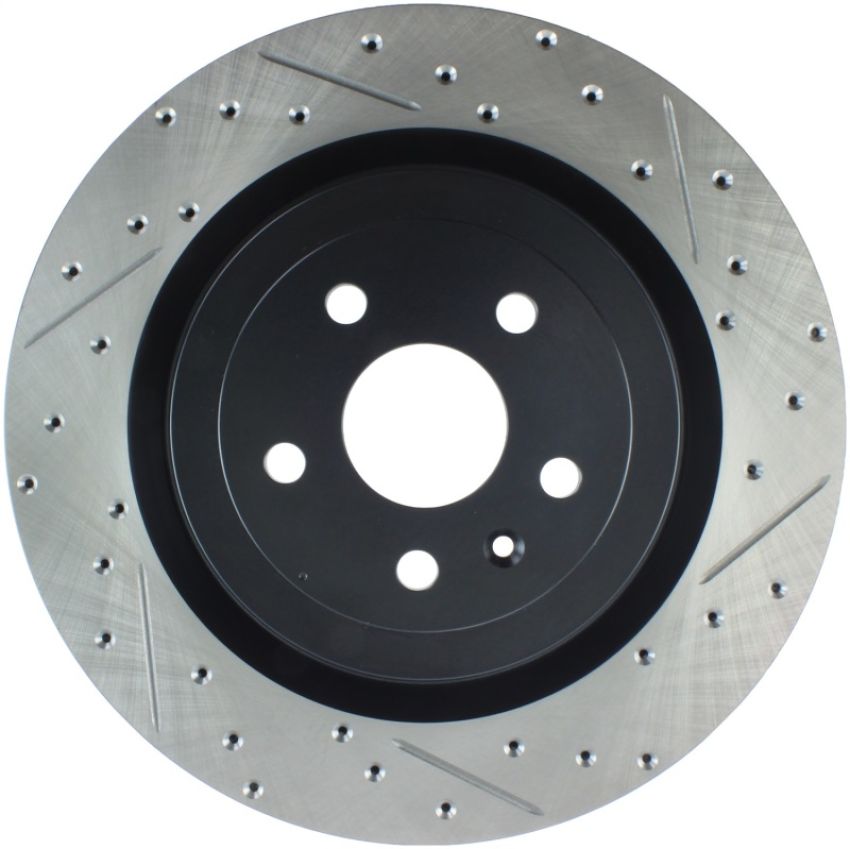 Stoptech 127.62119L Slotted & Drilled Sport Brake Rotor