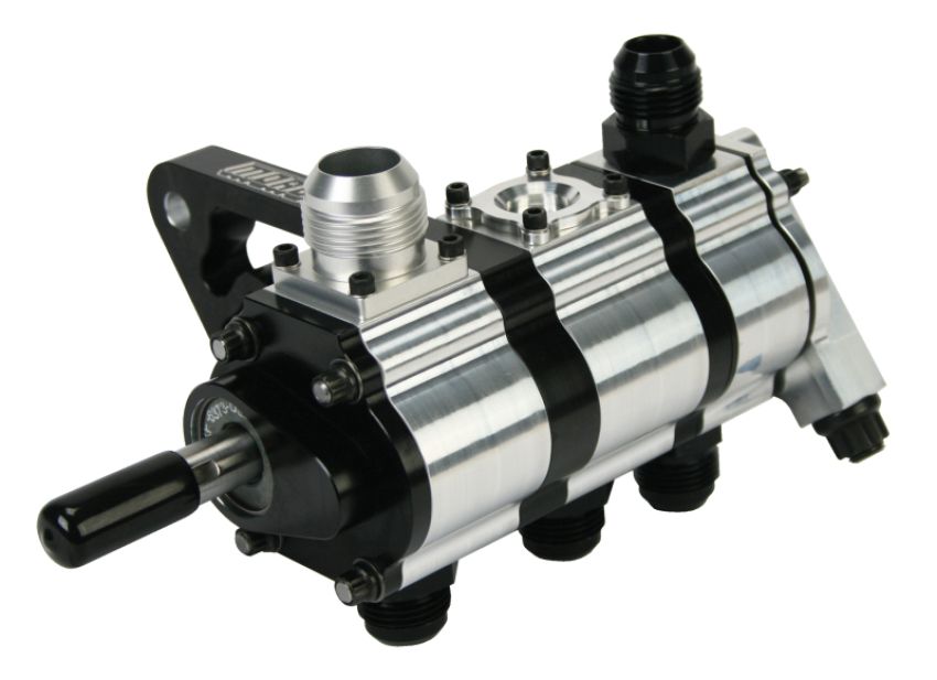 Moroso 22343 T3 Series 3 Stage Dry Sump Oil Pump - Tri-Lobe - Left Side - 1.200 Pressure