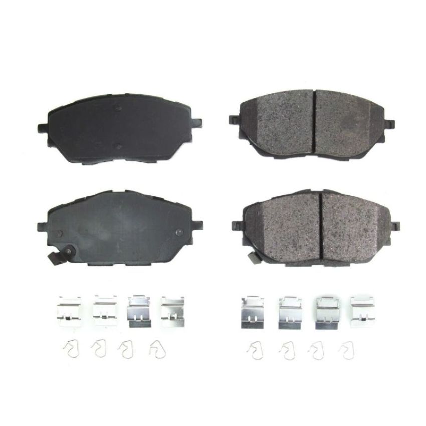 PowerStop 17-2065 PowerStop - Z17 Low-Dust Ceramic Brake Pads with Hardware