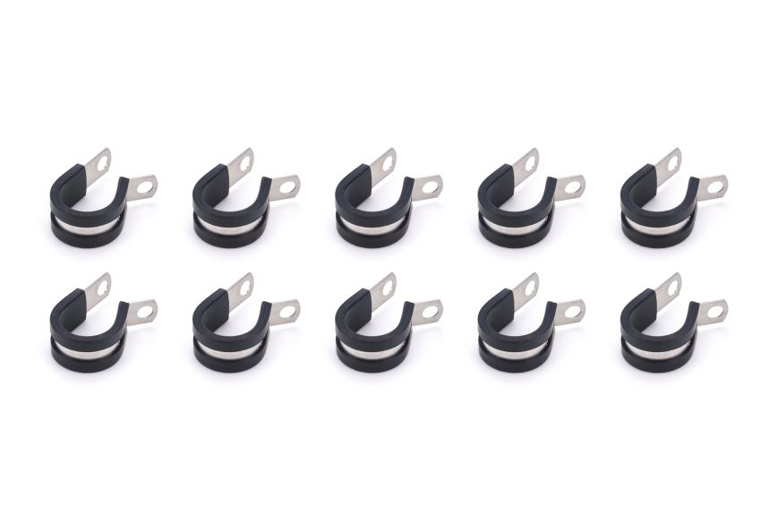 QUICKCAR RACING PRODUCTS QRP66-838 Adel Line Clamps Alum 3/4in 10pk