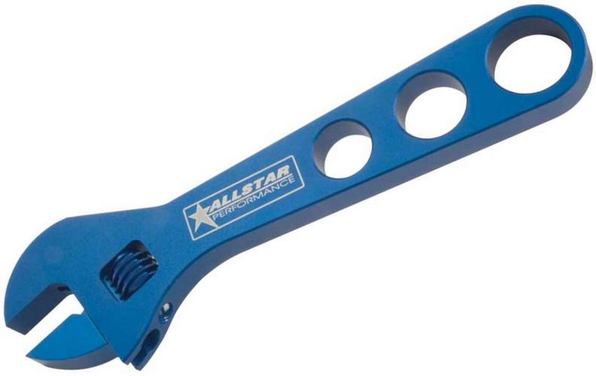 ALLSTAR PERFORMANCE ALL11152 Alum Adj Wrench 0-10AN