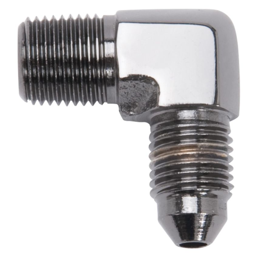 Russell 642793 Performance -3 AN SAE Brake Adapter Fitting (Black)